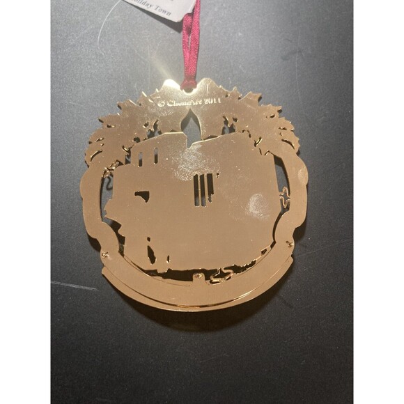 ChemArt Christmas 2011 Our Holiday Town Ornament #45314 GETTYSBURG, PA USA Made - Picture 3 of 7